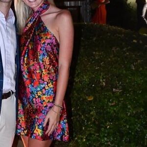 Cocktail floral dress